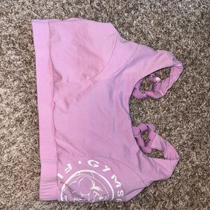 Purple Gymshark Sports Bra